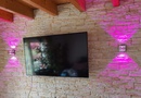 Wandbeleuchtung der TV-Wand