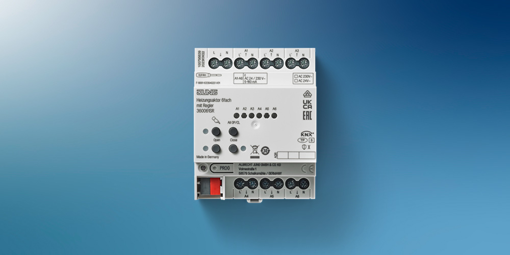 KNX Heizungsaktor 6-fach bei ET-Elektrotechnik GmbH in Ludwigshafen am Rhein